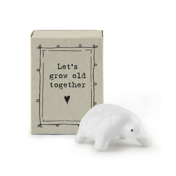 Let’s grow old together - Matchbox Figurine