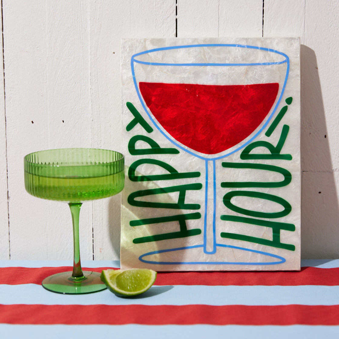 Jones & Co FUN HOUSE HAPPY TILE