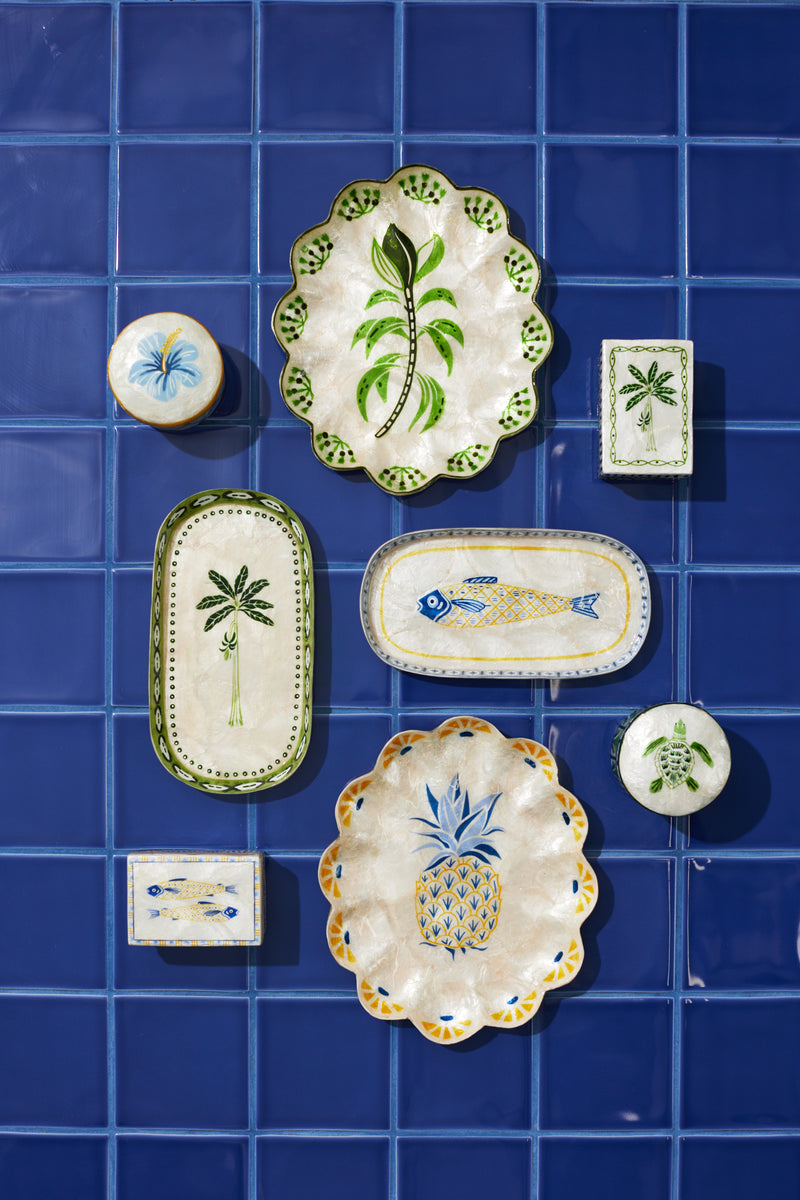 Atlantic Green Palm Box