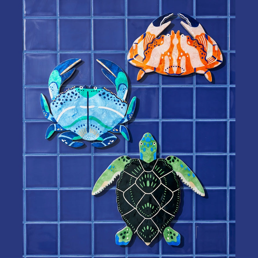 Beach Club Orange Crab