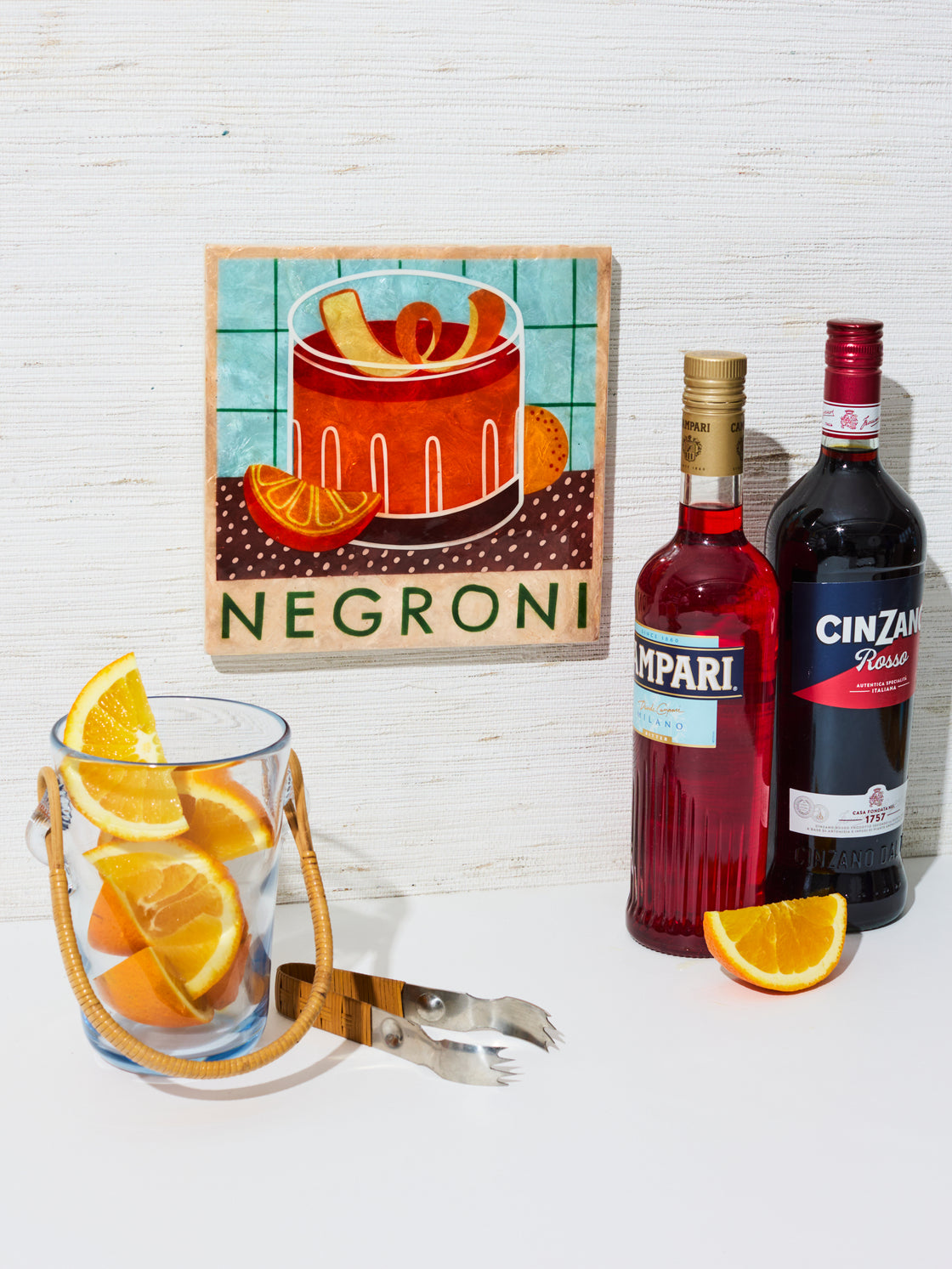 Jones & Co HAPPY HOUR NEGRONI TILE