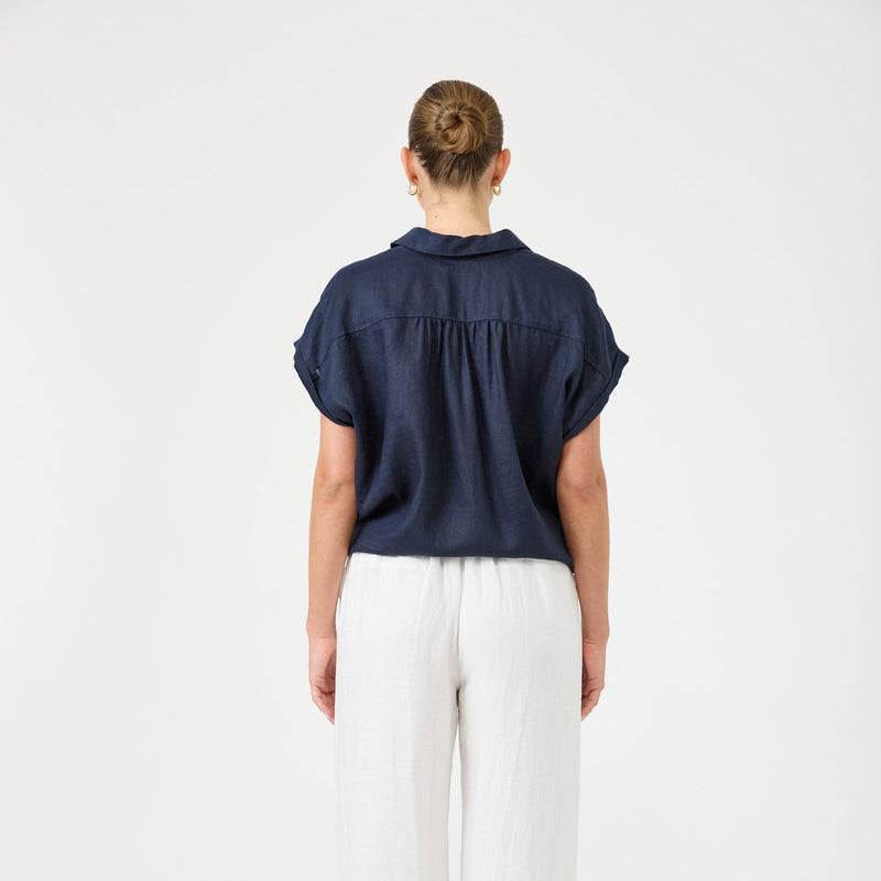 Studio Tie Shirt OSFA - Navy