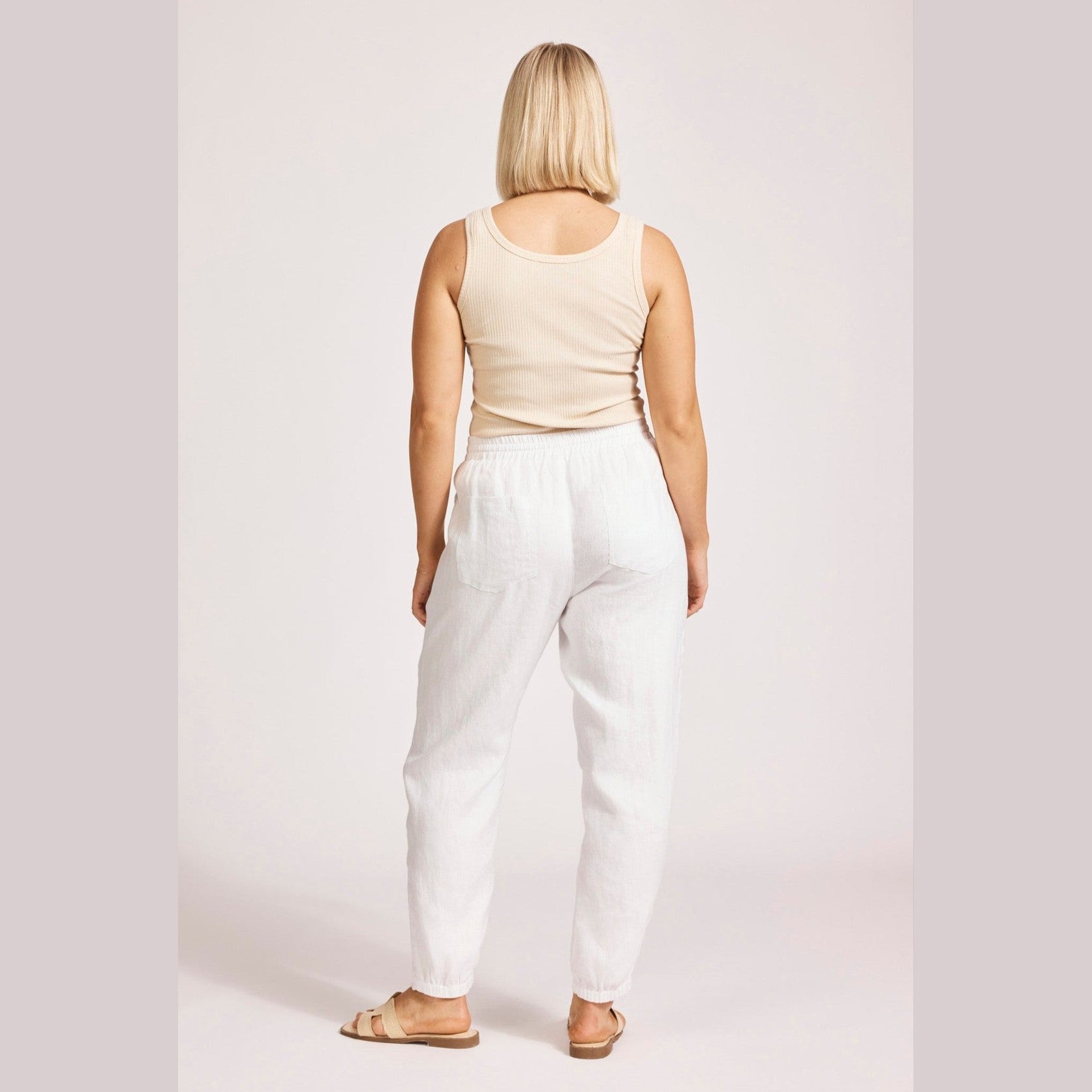 Miramar Pant - White - Eb & Ive