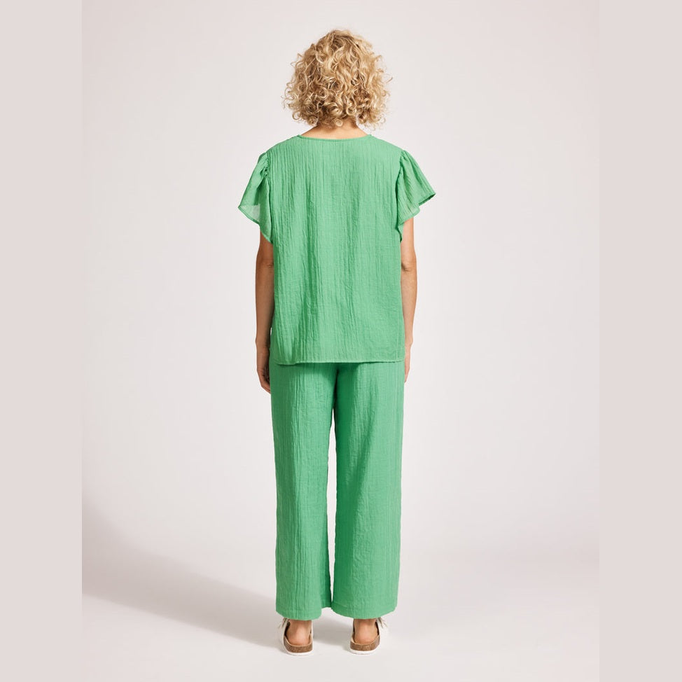 Orsula Button Top - Jade