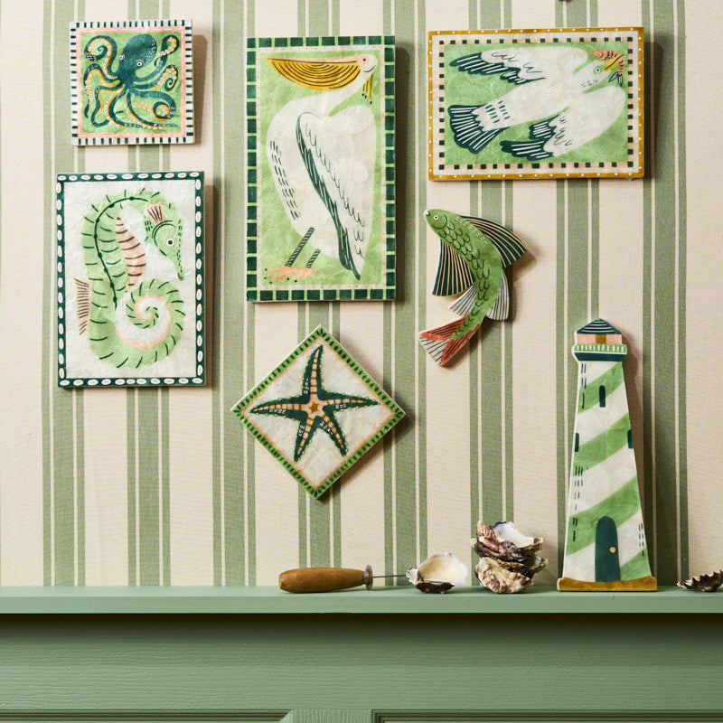 Mariner Wall Art - Seahorse