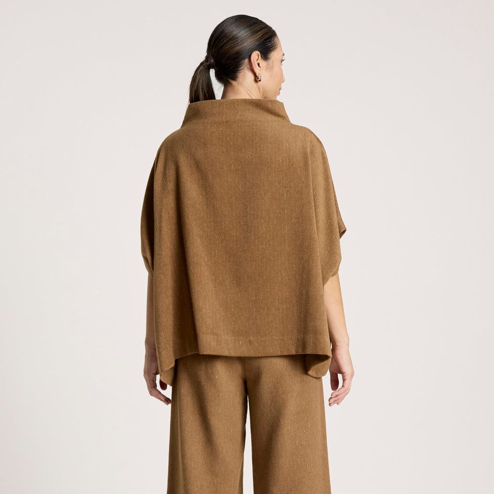Azul Poncho - Clay