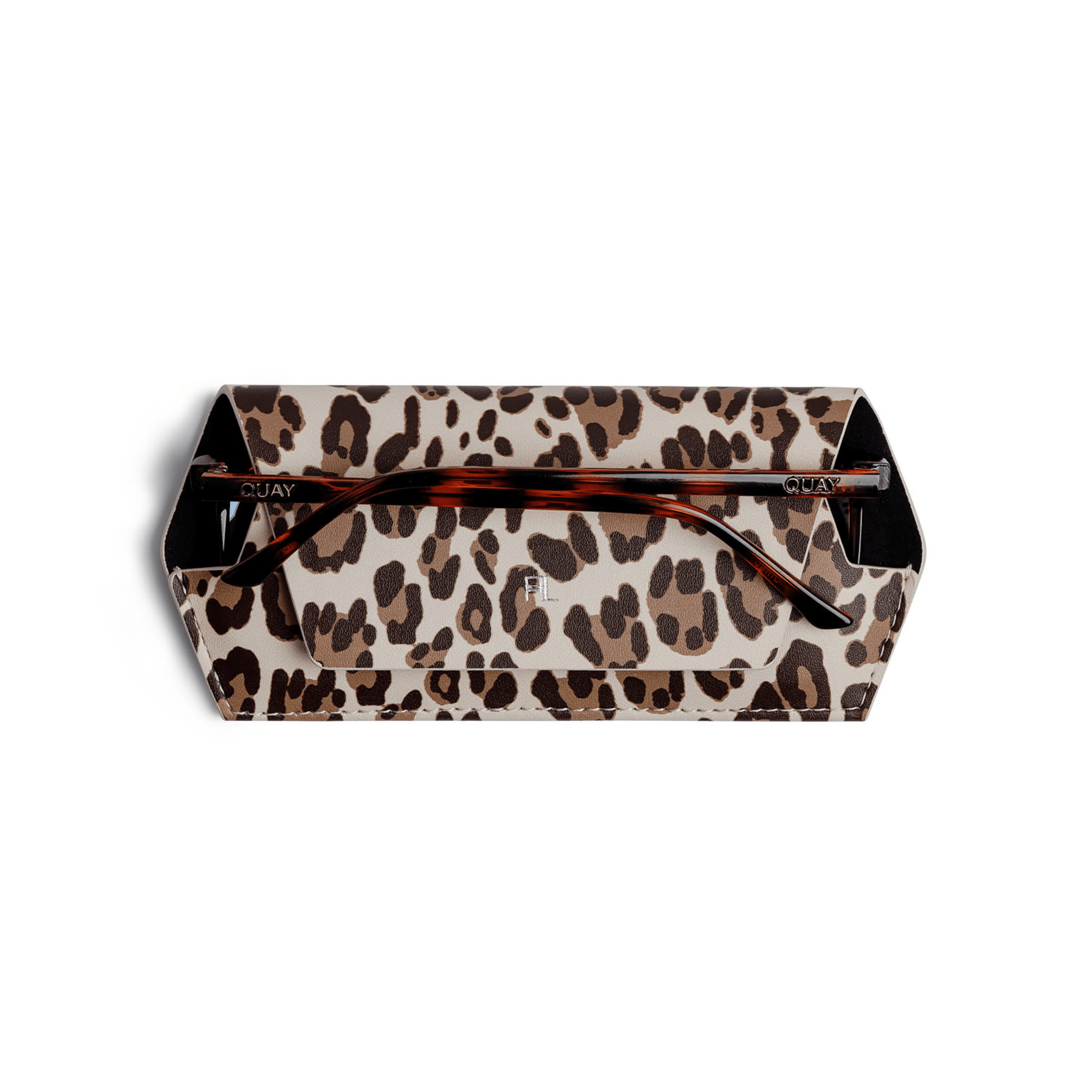 Fox and Leo Glasses Case - Leopard