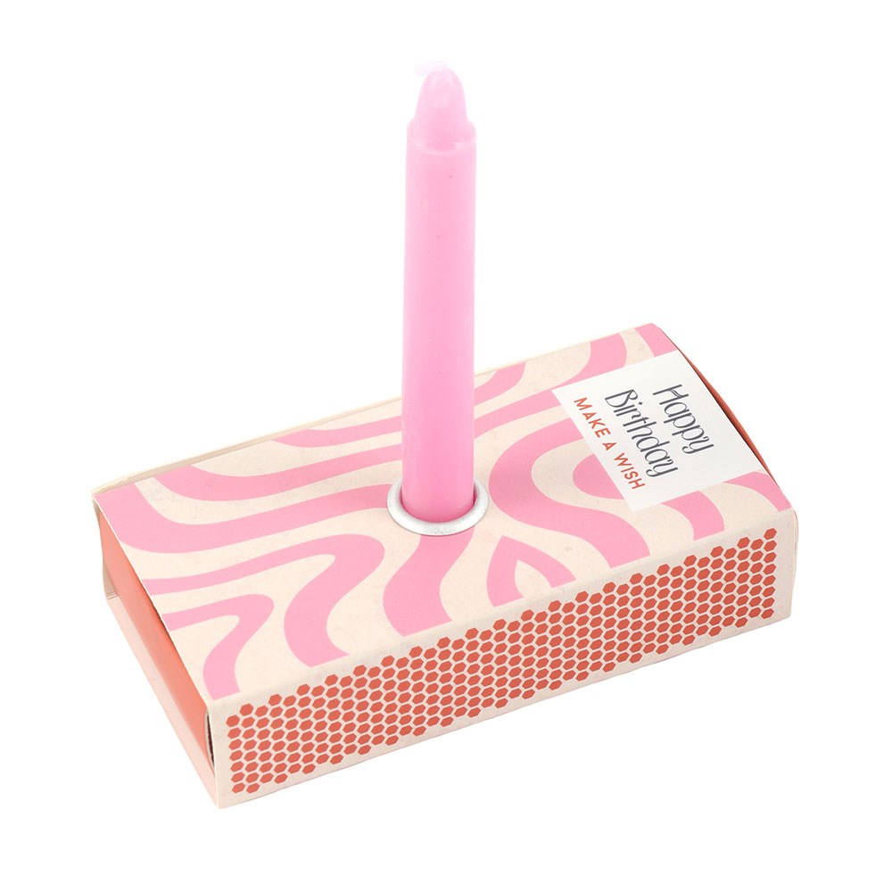 HAPPY BIRTHDAY Candle - Mindful Moments