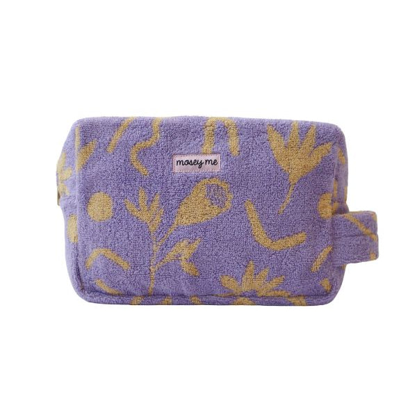 Floral Dreams Terry Toiletry Bag