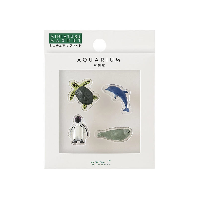 MINI MAGNETS Midori Magnets – AQUARIUM SET 4