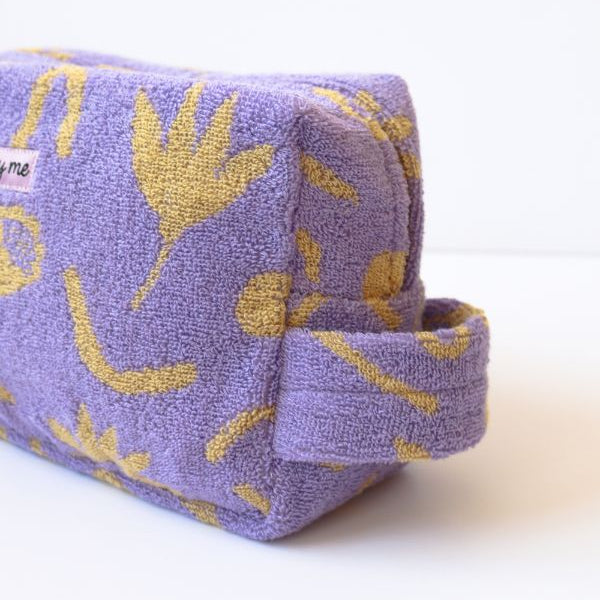 Floral Dreams Terry Toiletry Bag