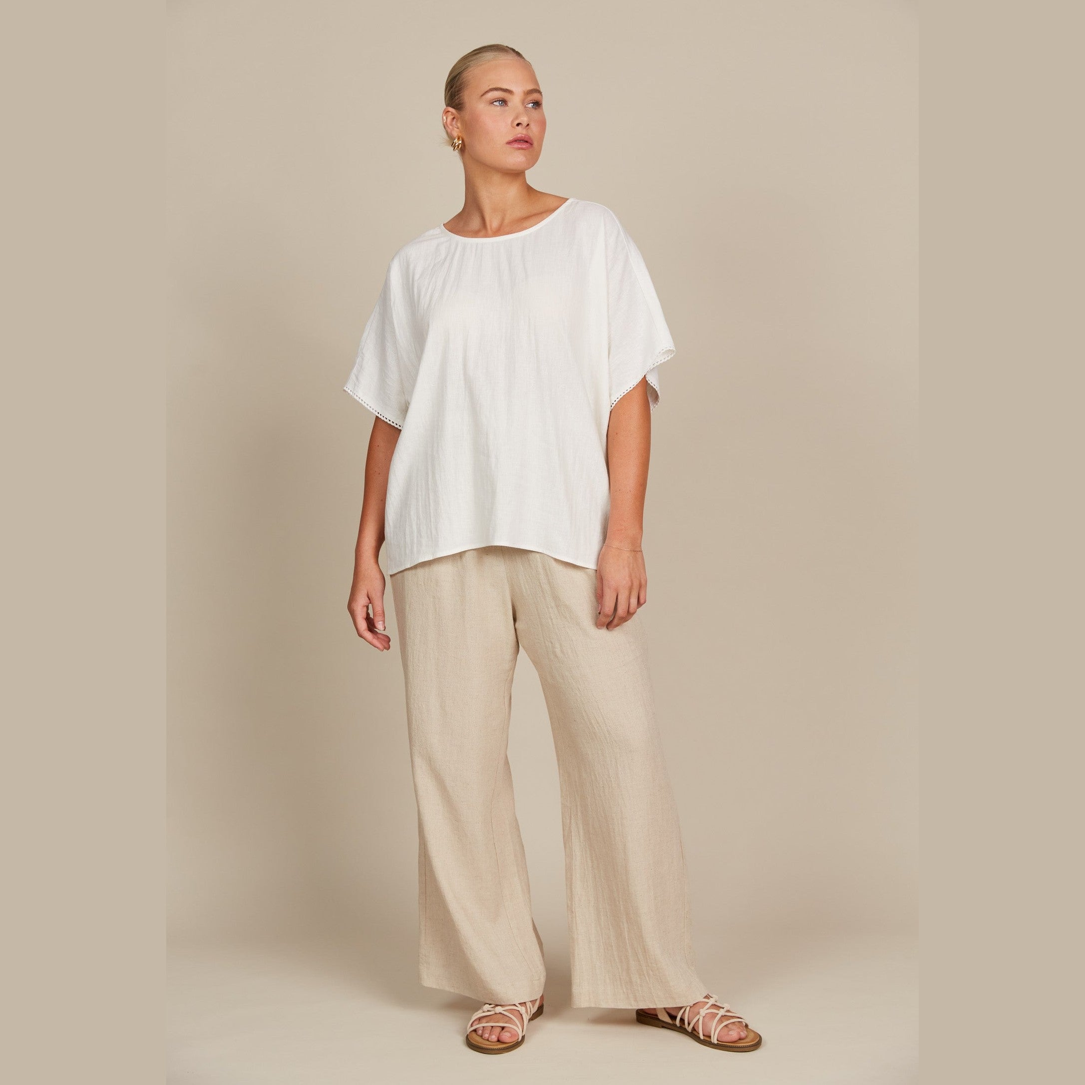 Amelie Relaxed Top -Lotus Isle Of Mine