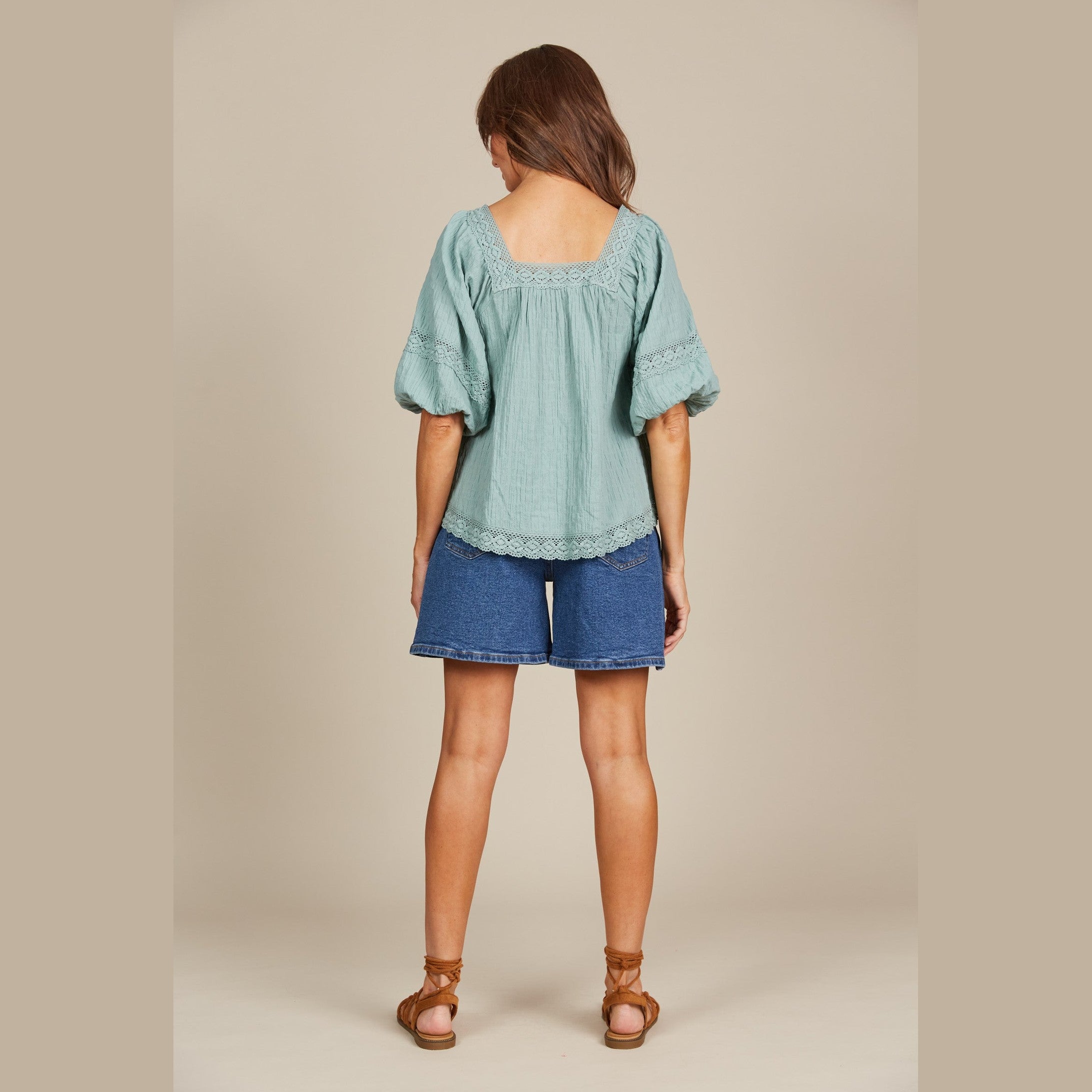 Fleur Top - Seafoam / Isle Of Mine