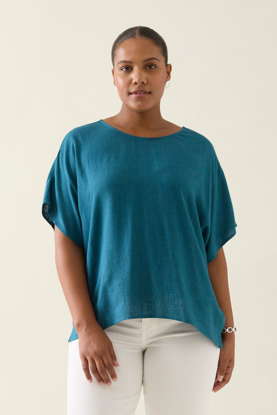 Ingrid Relaxed Top - Baltic One size