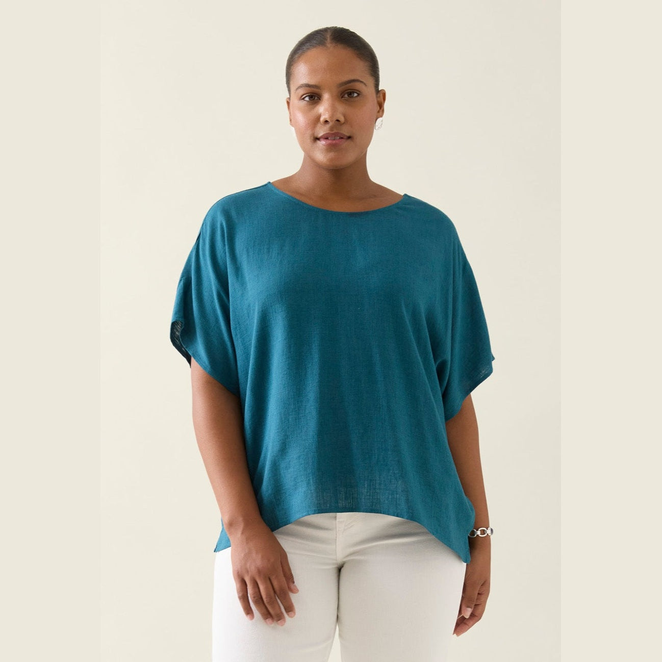 Ingrid Relaxed Top - Baltic One size