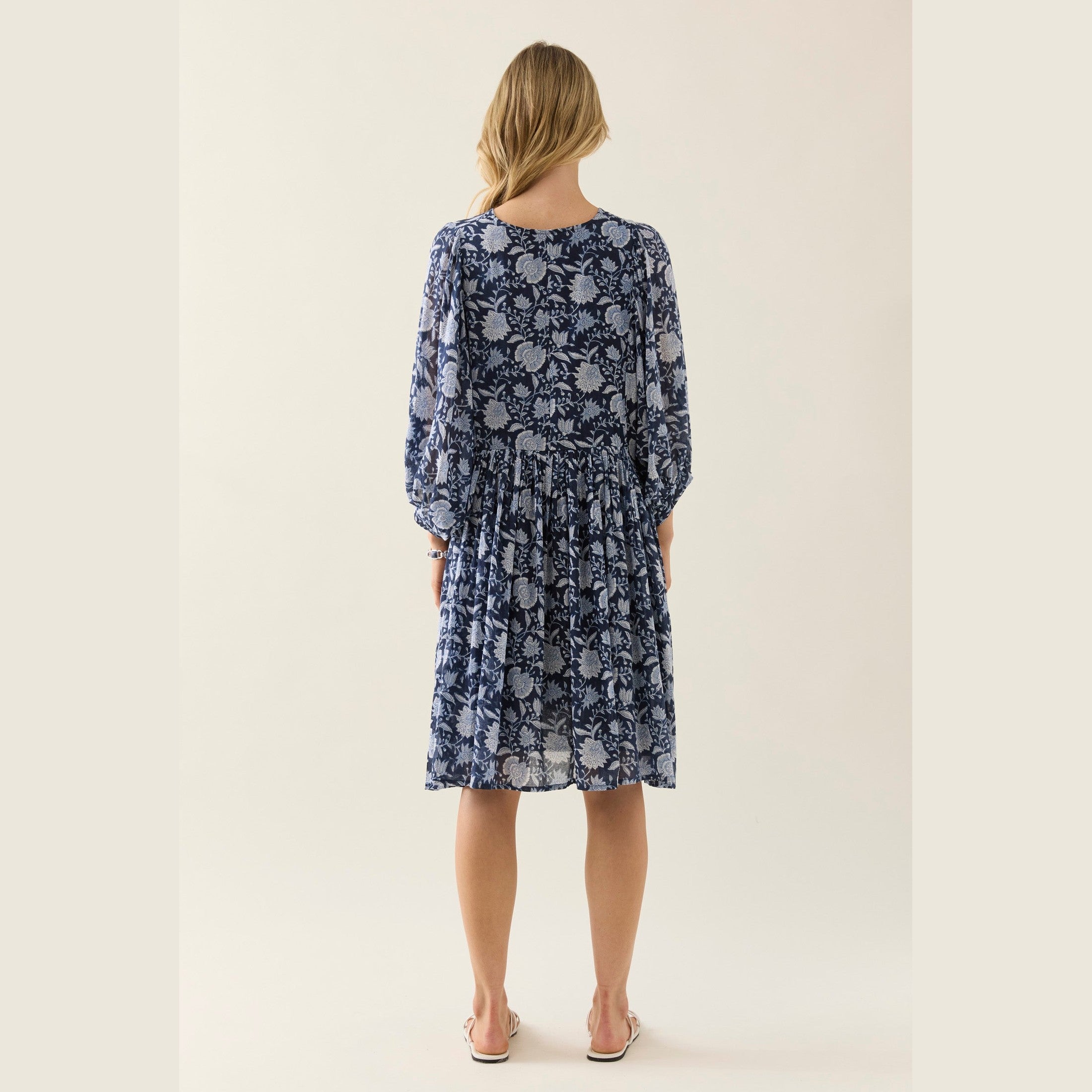 Wilma Dress - Navy