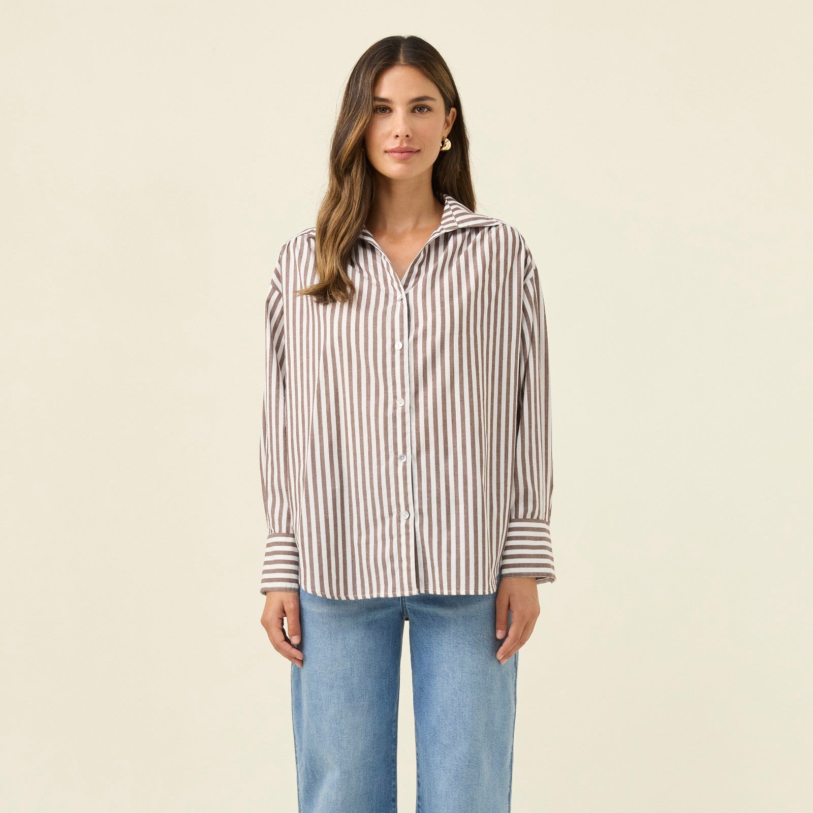 Quinn Shirt - Chocolate