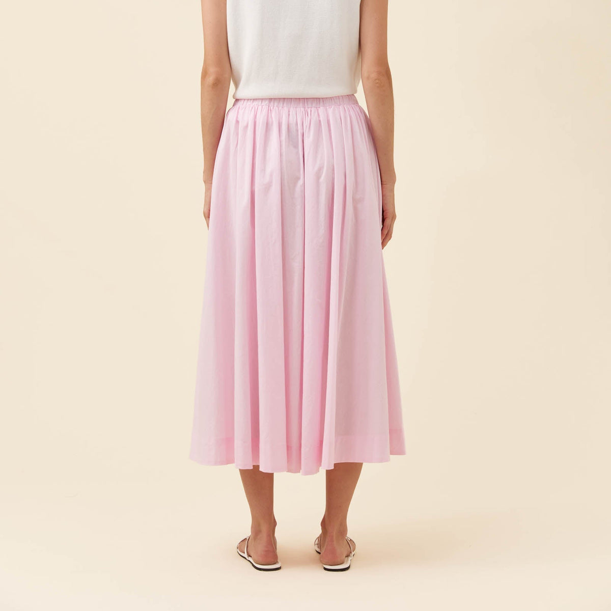 Rosa Maxi Skirt - Light Pink