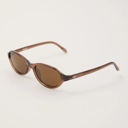 Sun Glasses REALITY EYEWEAR | DEE GROOVY – MOCCA