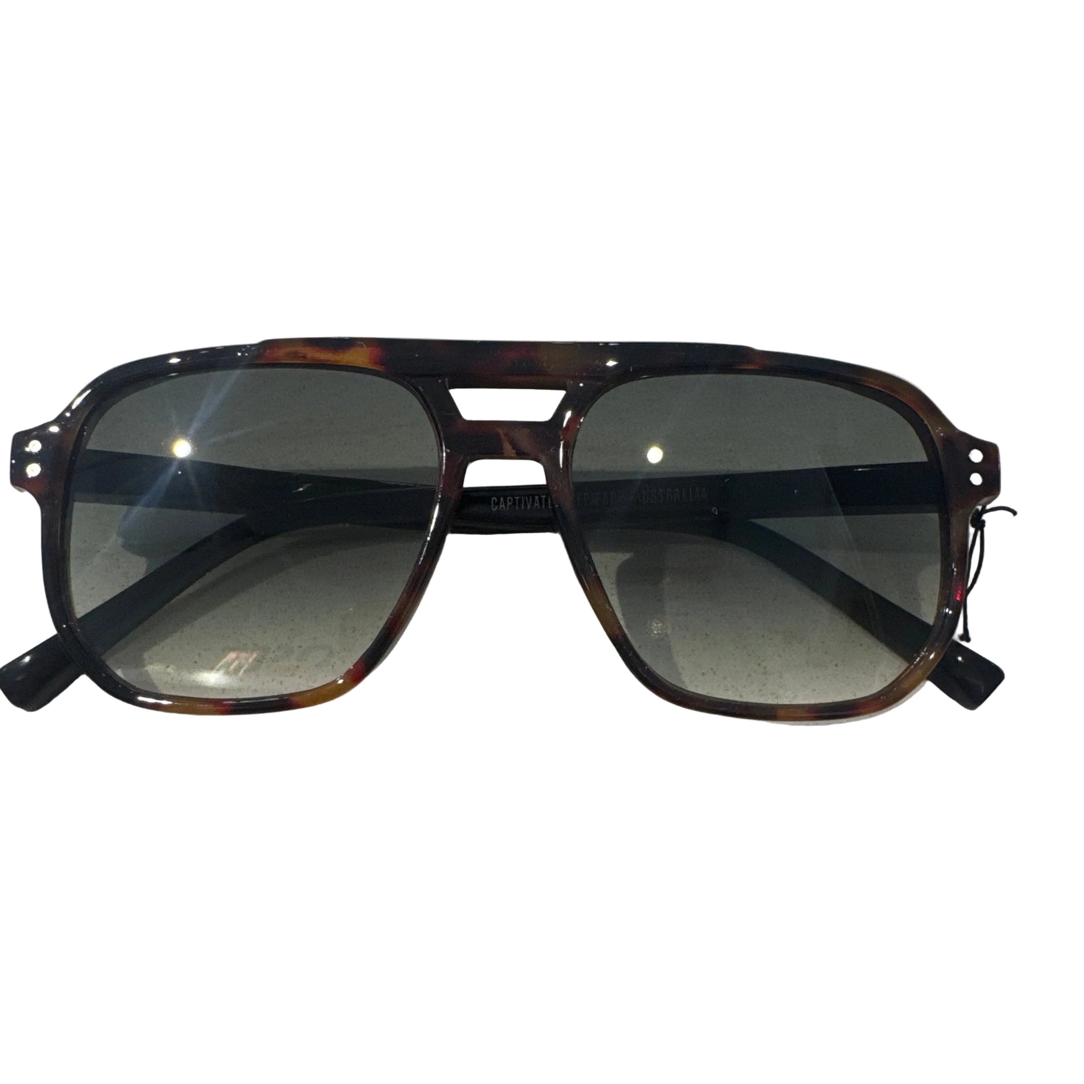 Captivated Eyewear Phoenix Tortoise Shell Sun Glasses