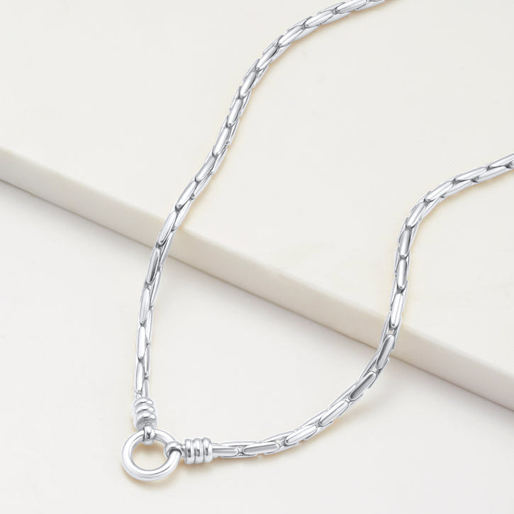 Phoebe Necklace - in Silver & Gold