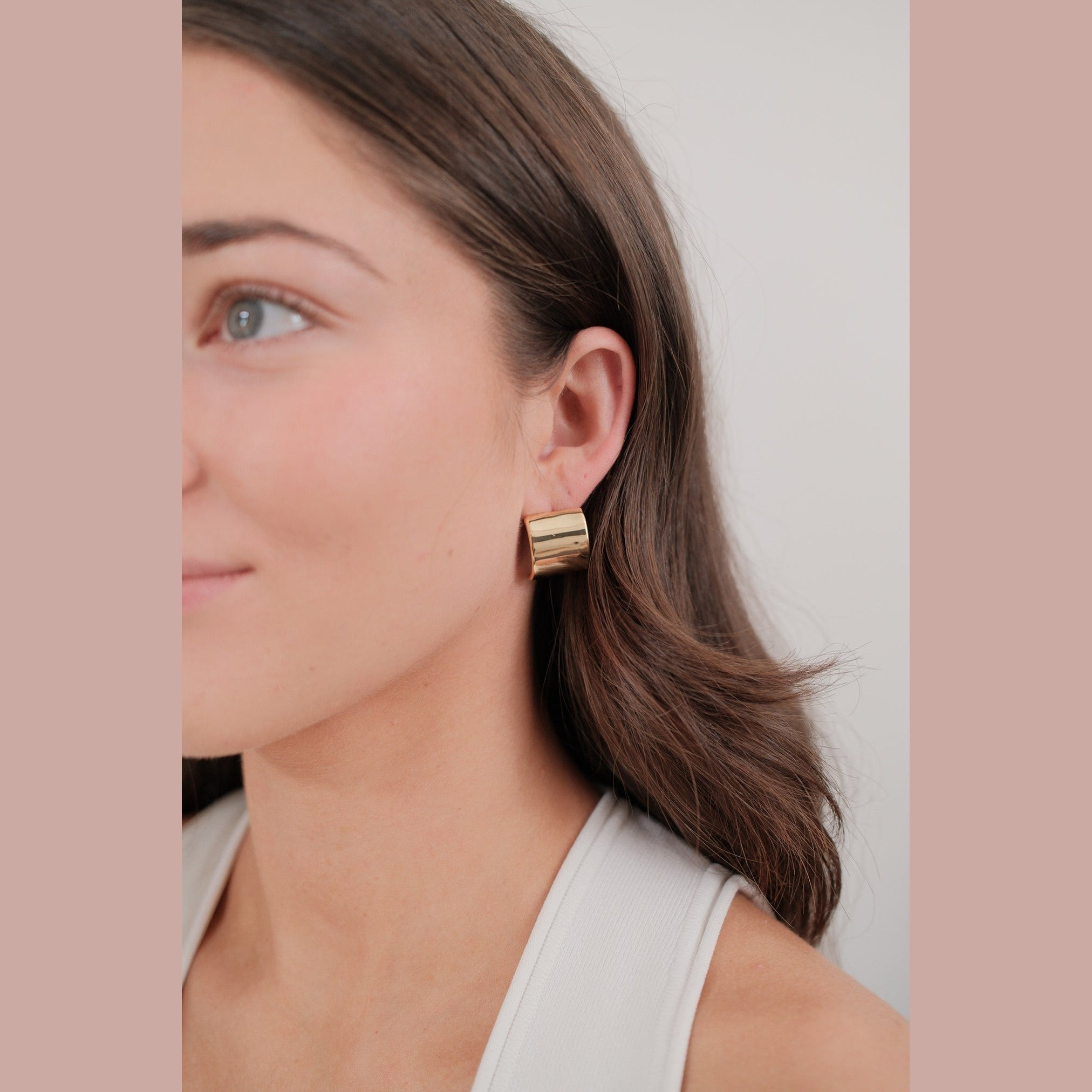 Aria Earring - in Silver & Gold