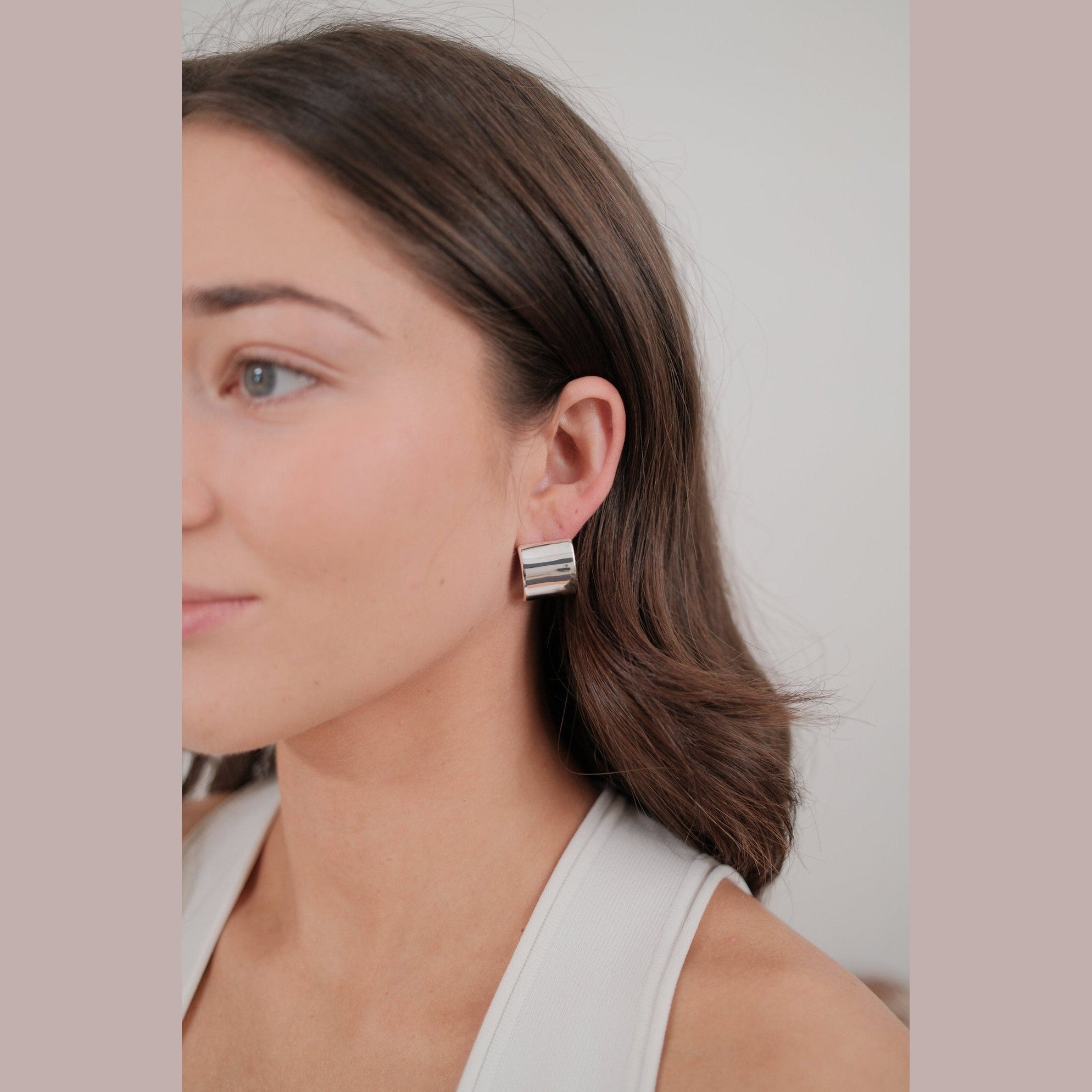 Aria Earring - in Silver & Gold