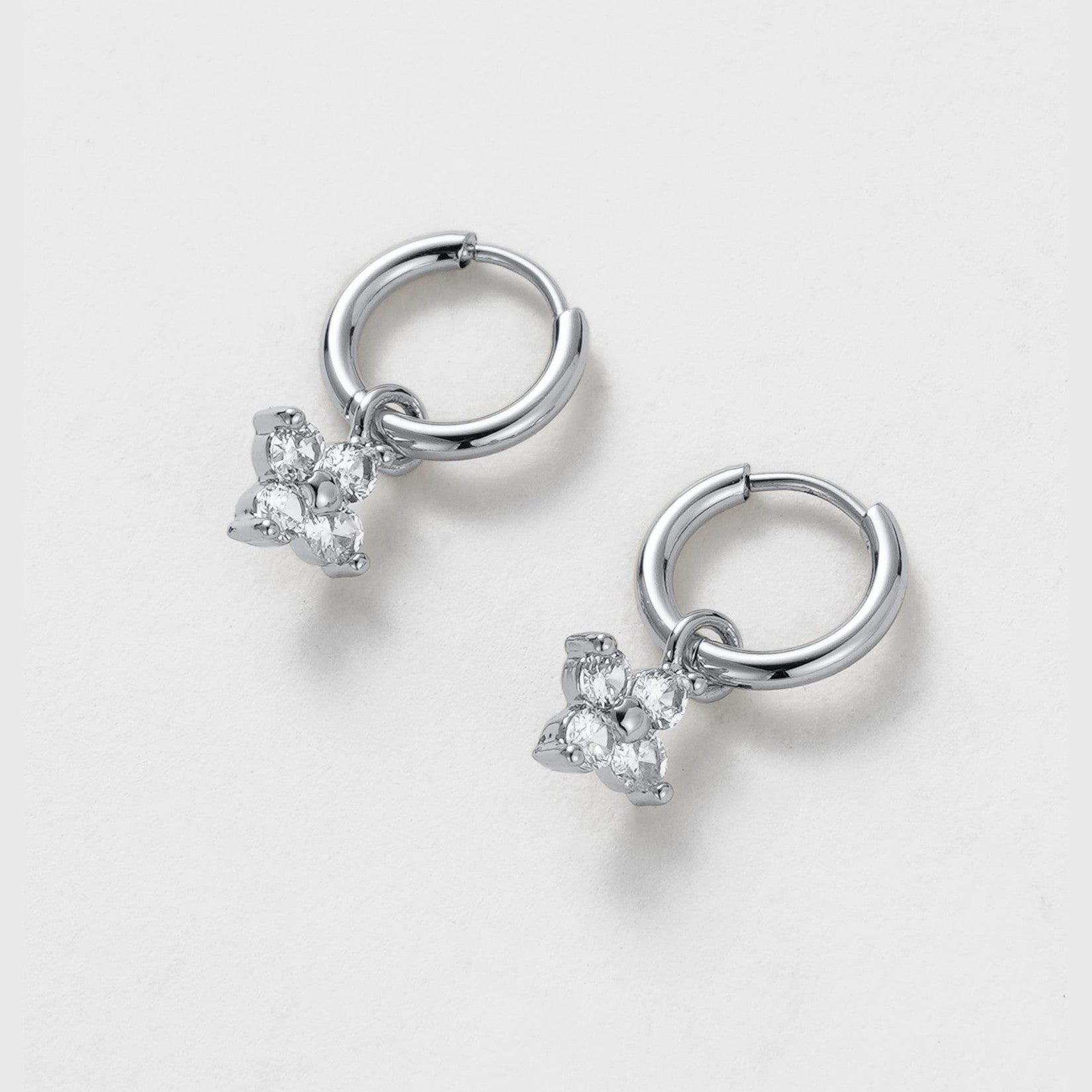 Ivy Mini Drop - Silver