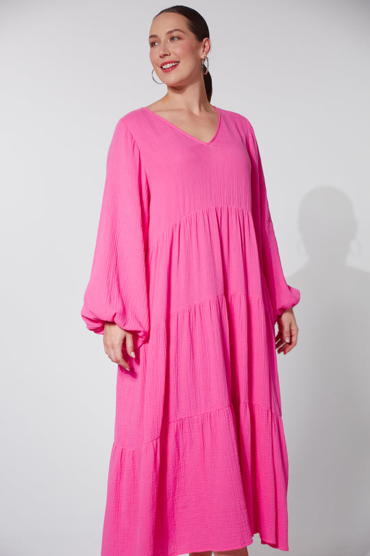 SKYE MAXI DRESS - MUSK