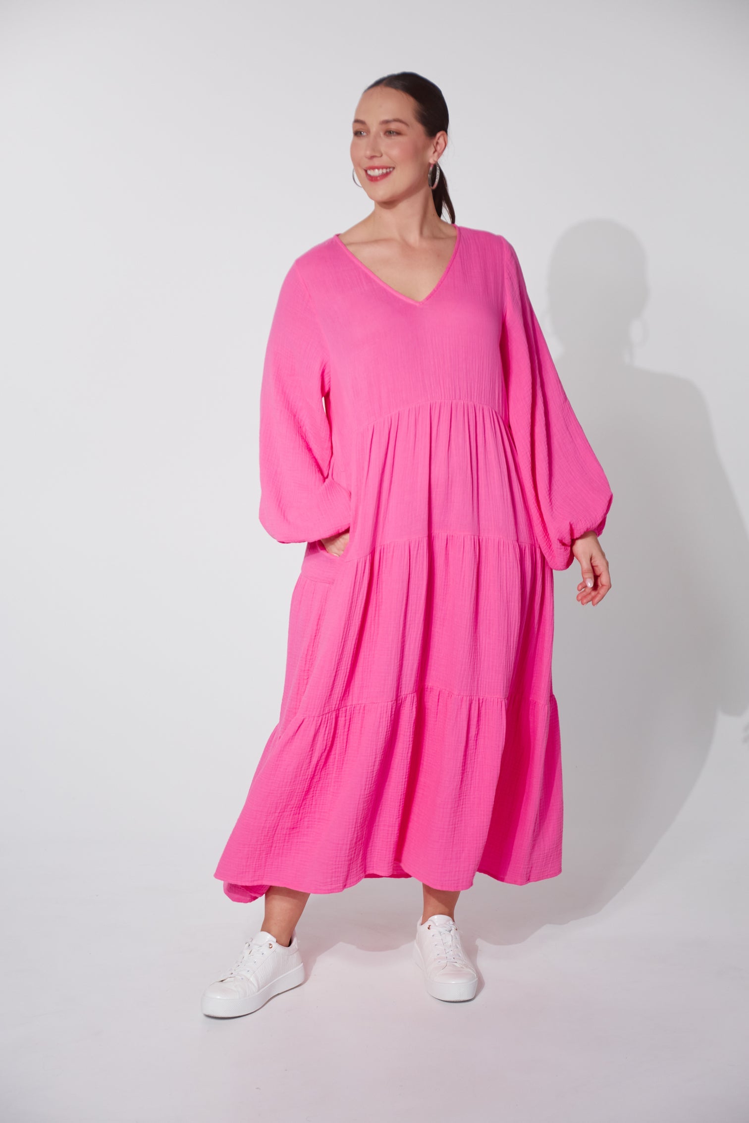 SKYE MAXI DRESS - MUSK