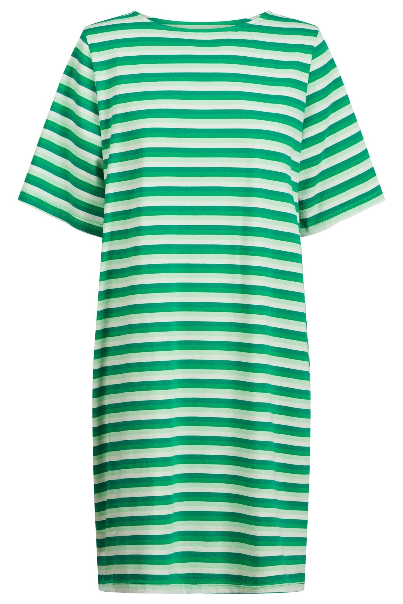 Limon Stripe T-Shirt Dress - Haven