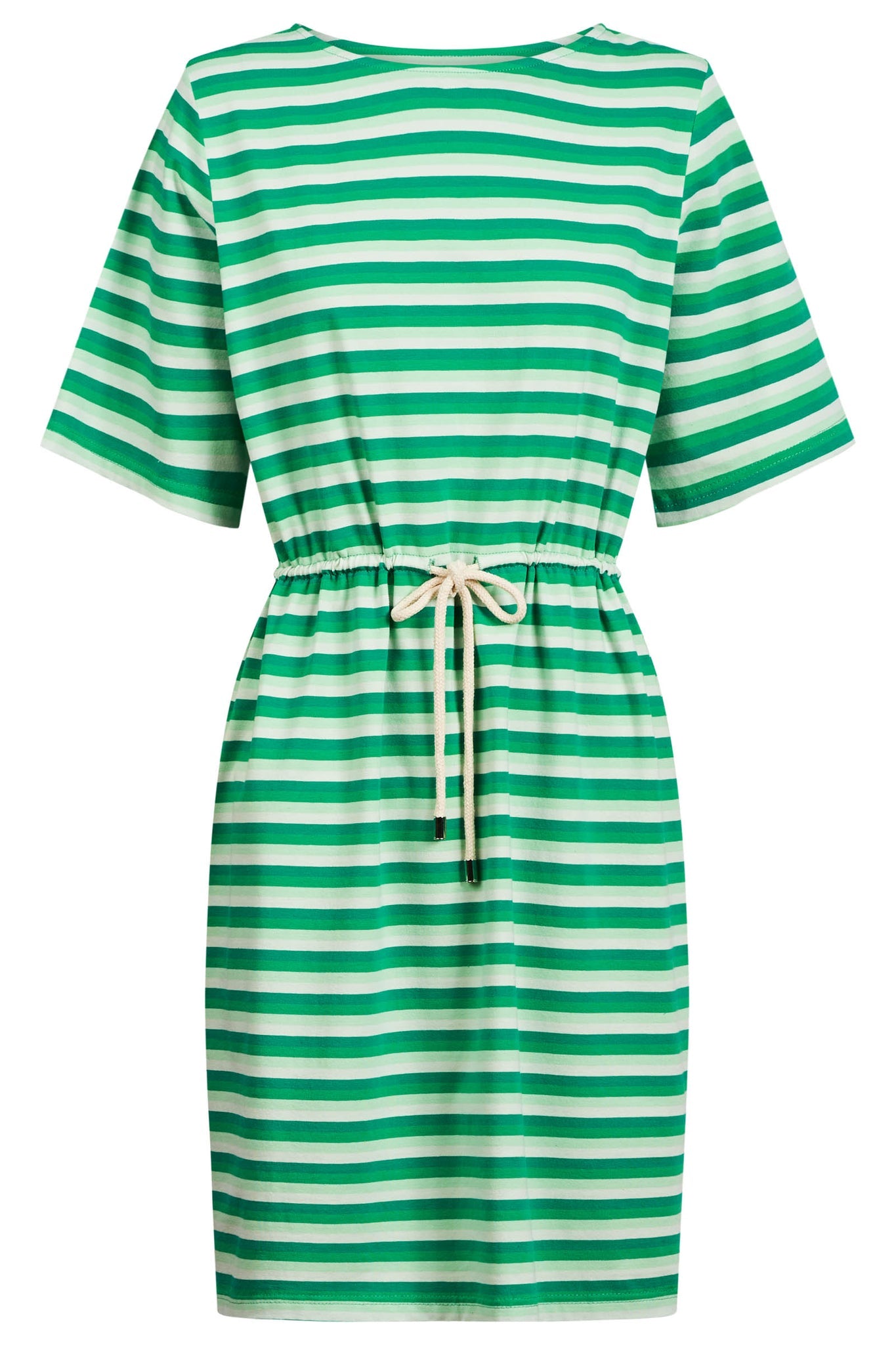 Limon Stripe T-Shirt Dress - Haven