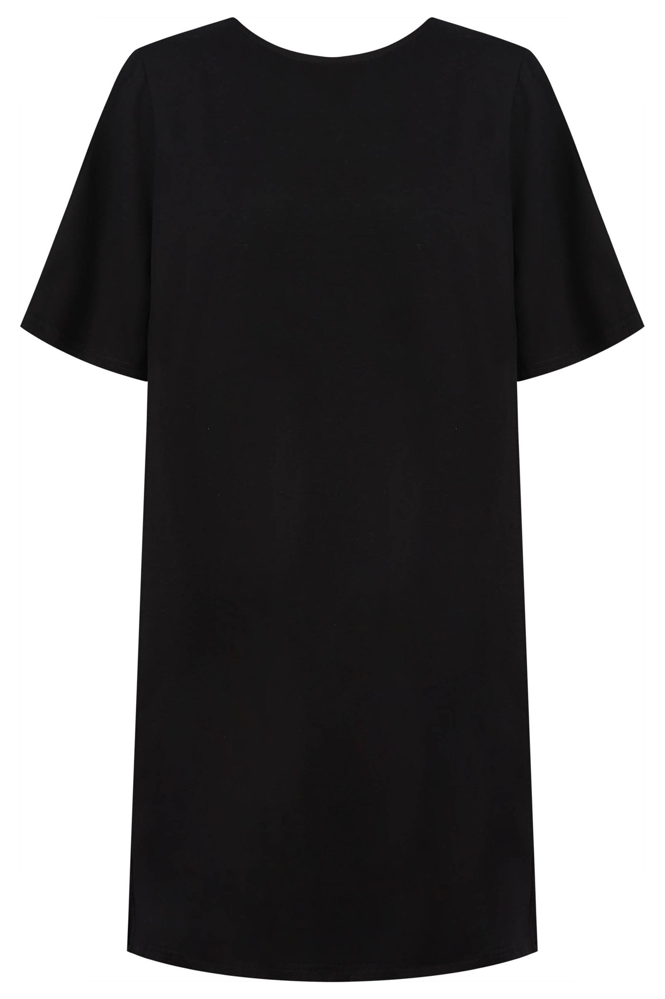 Jardin T-Shirt Dress Black - Haven
