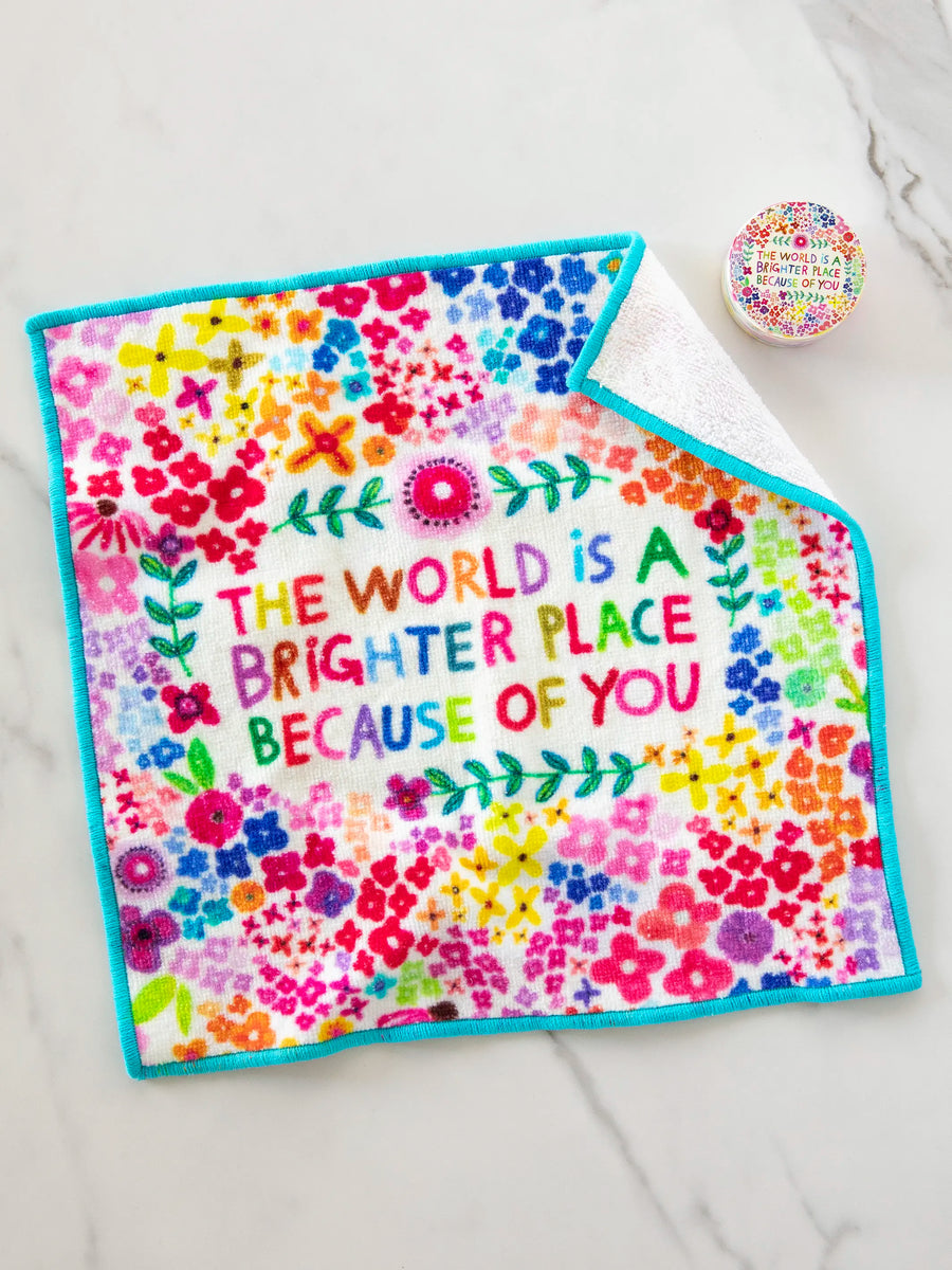 So Soft Expanding Washcloth - The World is a brighter place …..