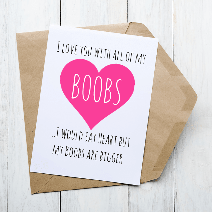 Boobs - Card