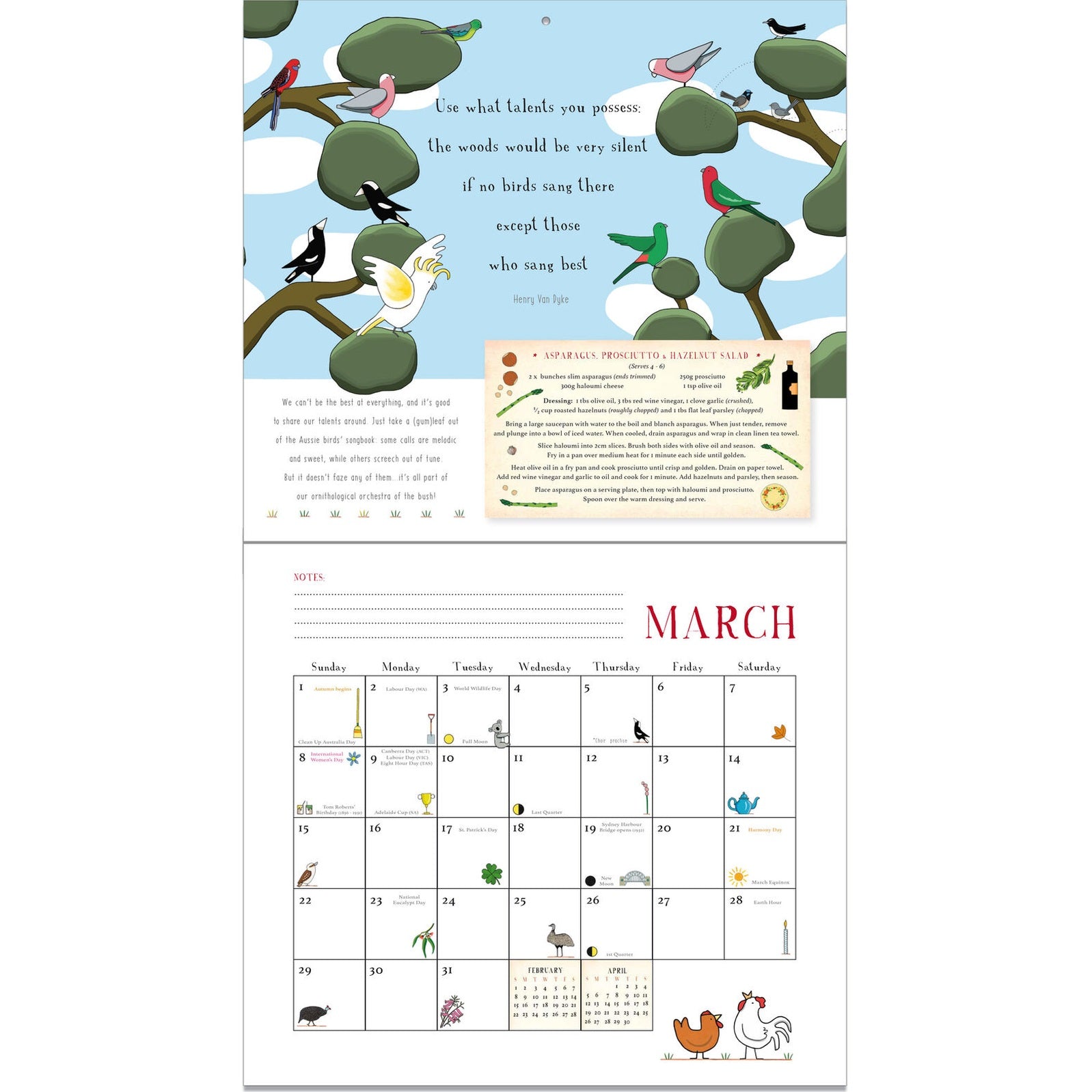 'Our Year in Australia' 2026 Calendar