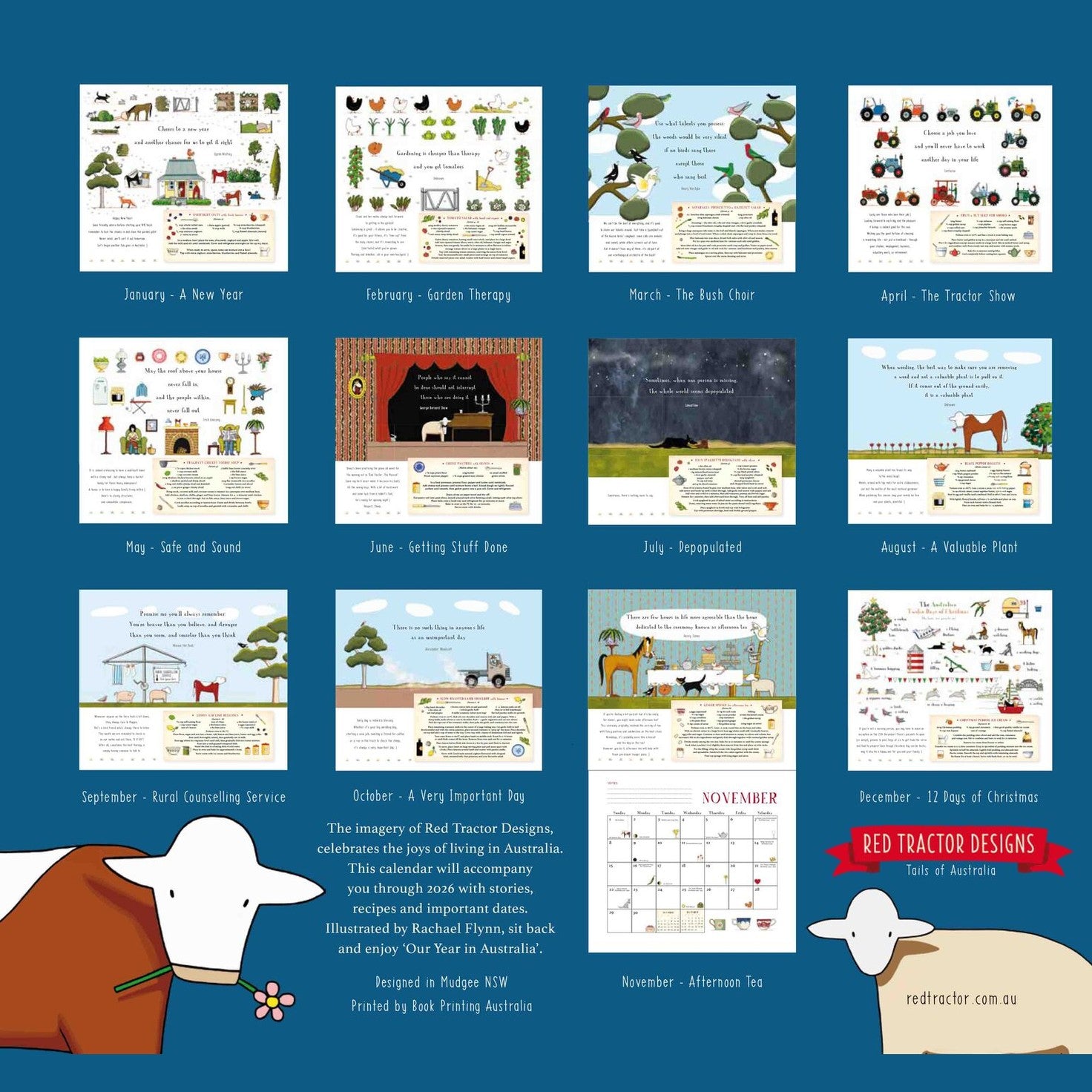 'Our Year in Australia' 2026 Calendar