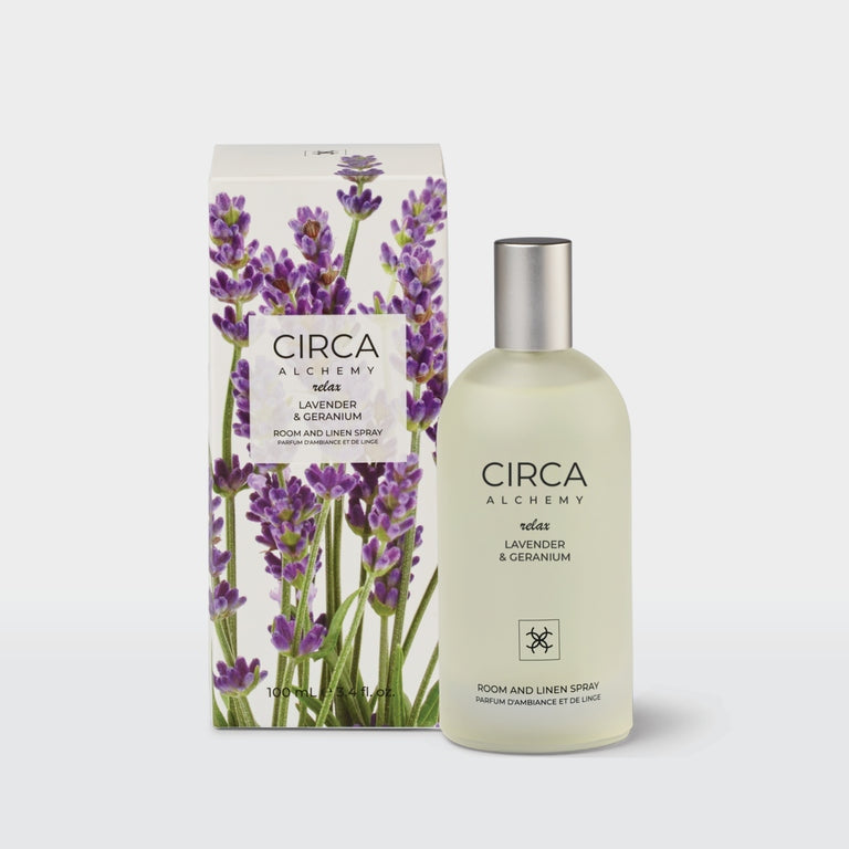 CIRCA Alchemy Relax Lavender & Geranium Room & Linen Spray - 100ml