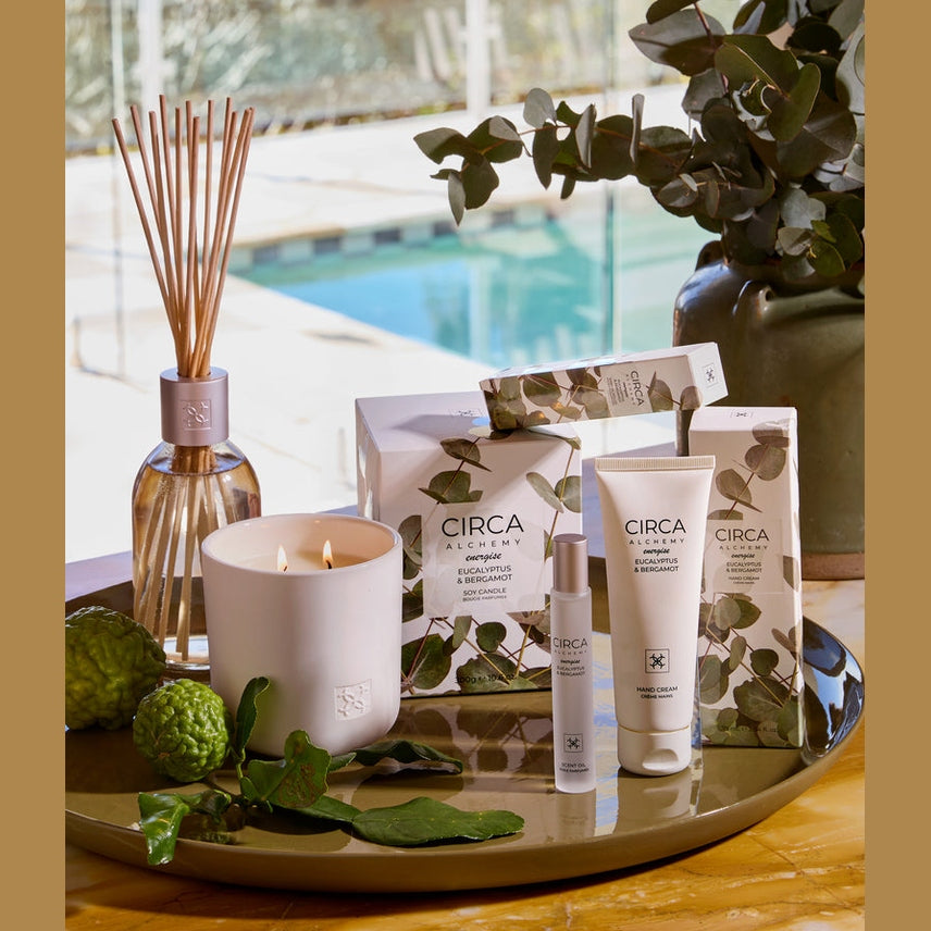 CIRCA Eucalyptus & Bergamot Soy Candle - 300g