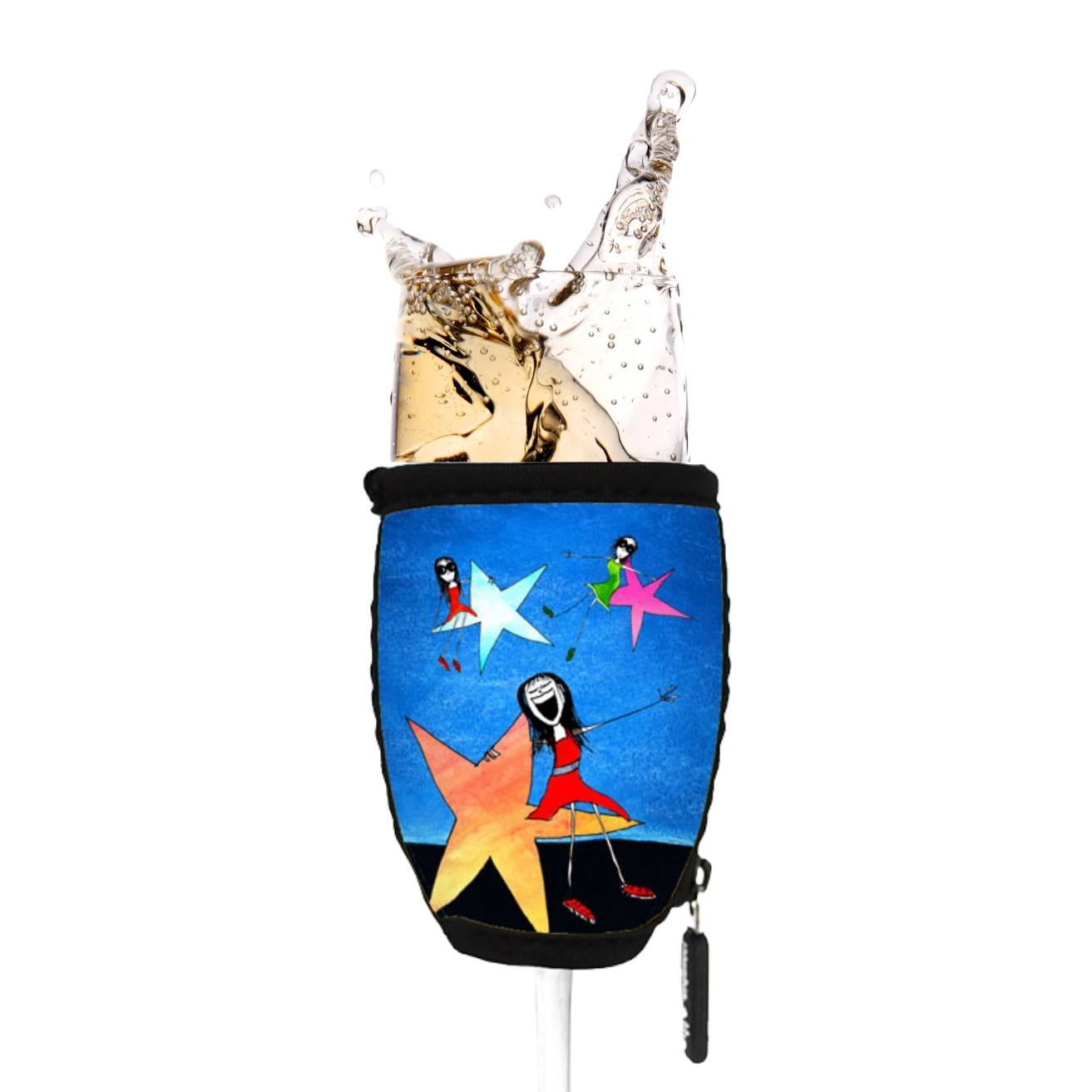Champagne Glass Cooler - You are my stars