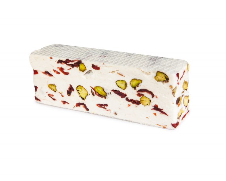 Melba's Cherry Cranberry Pistachio Nougat 130g
