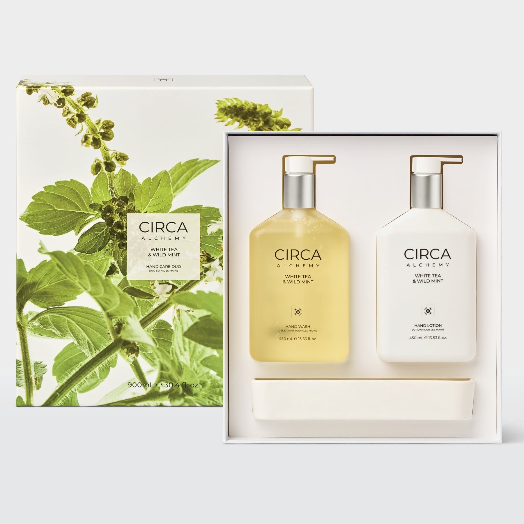 CIRCA Hand Care Duo White Tea & Wild Mint - 900ml