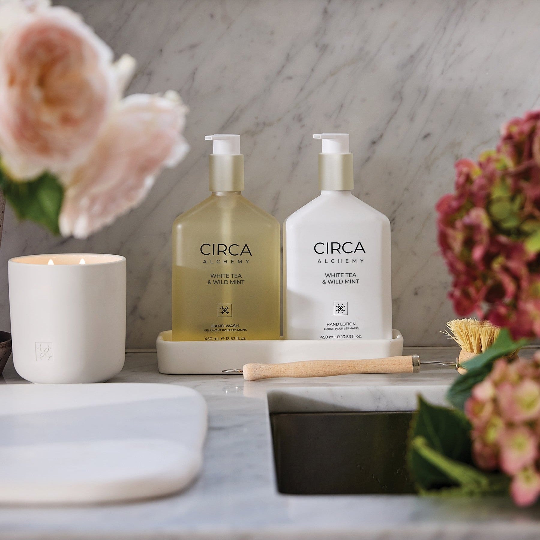 CIRCA Hand Care Duo White Tea & Wild Mint - 900ml