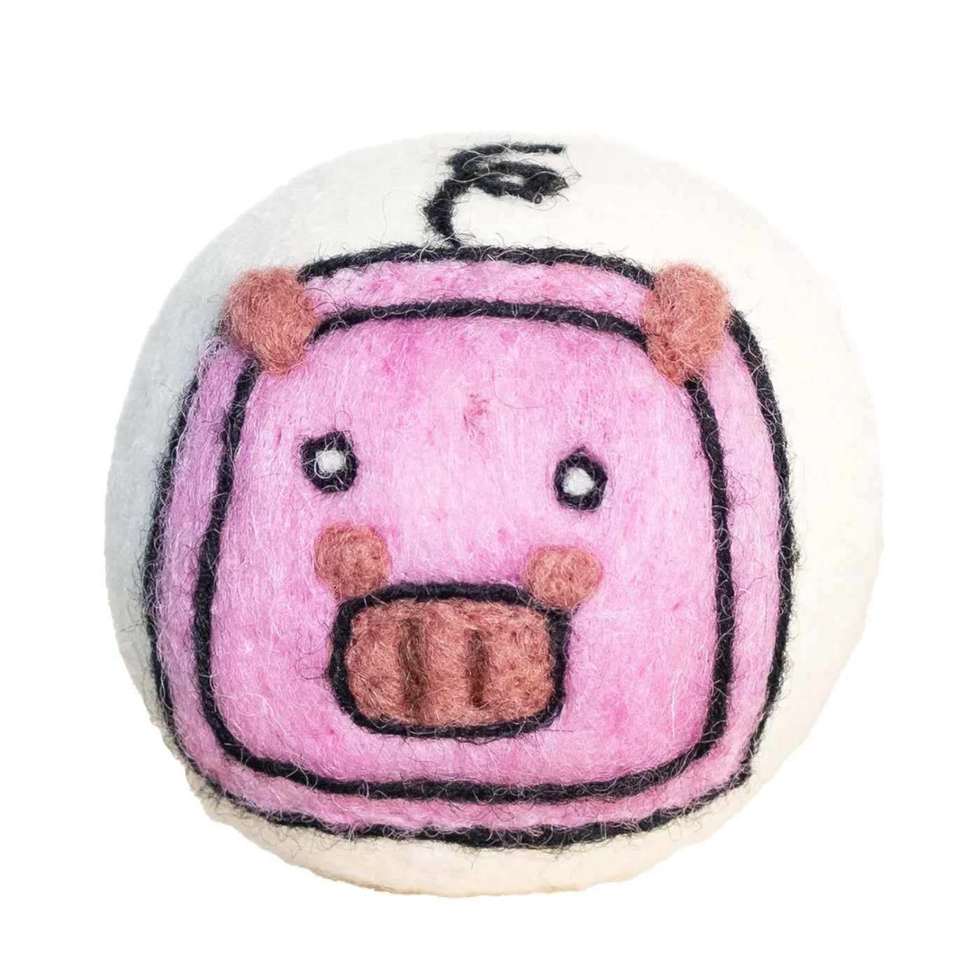 Wool Dryer Balls - Pig