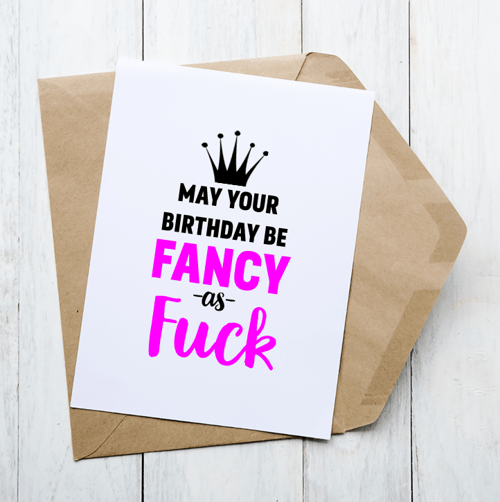 Fancy Birthday - Card