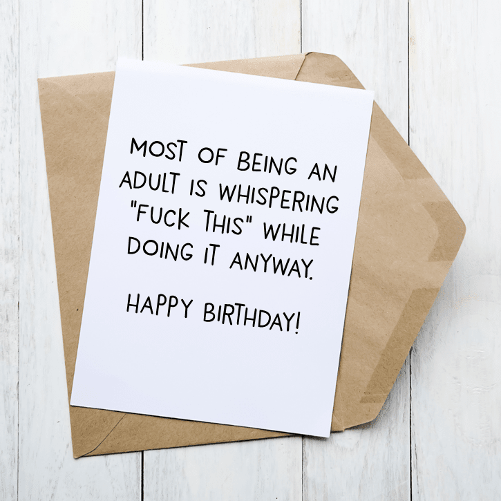 Fuck This - Card