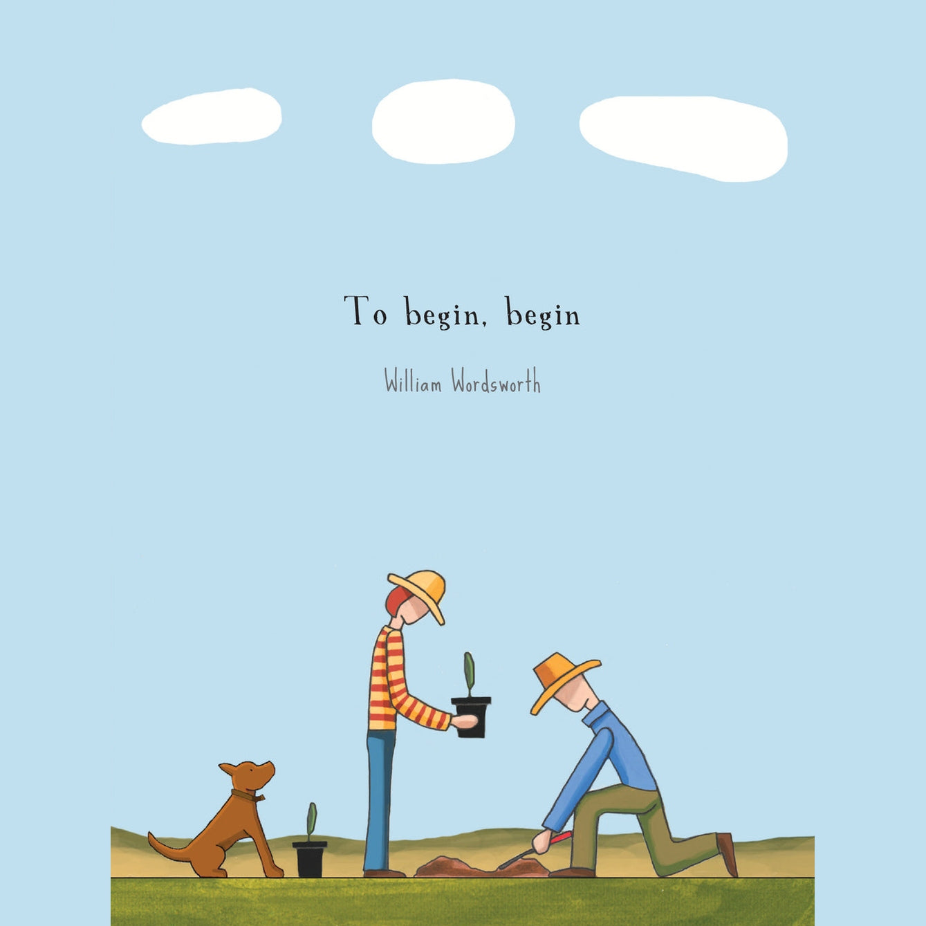 RTD Greeting Card - Planting Trees