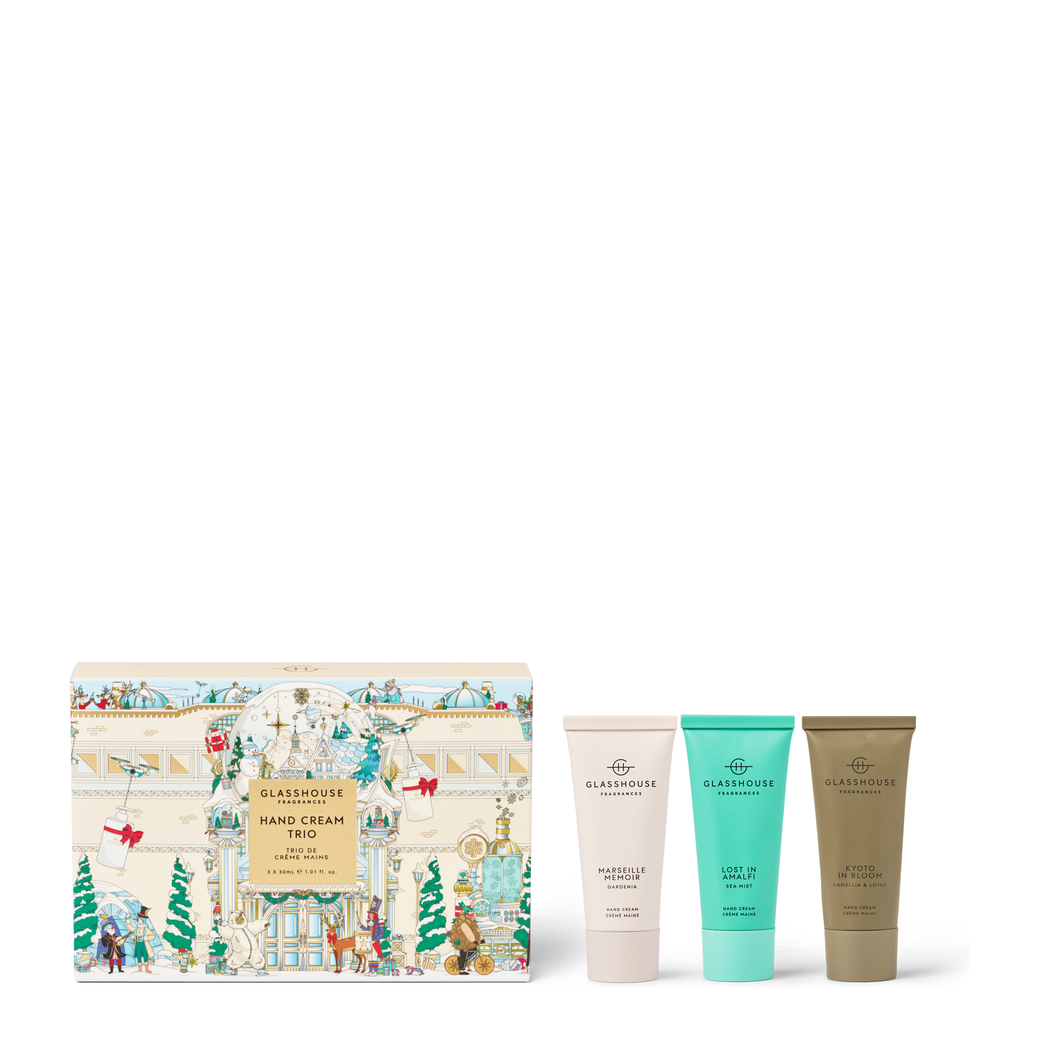 Hand Cream Trio Assorted Fragrances Gift Set