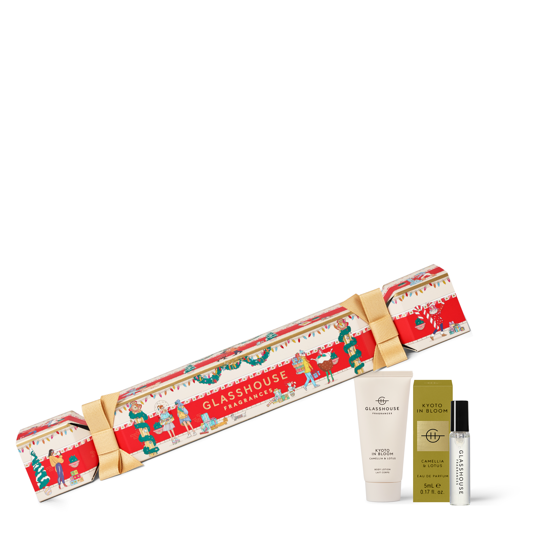 Kyoto In Bloom Camellia & Lotus Christmas Bon Bon