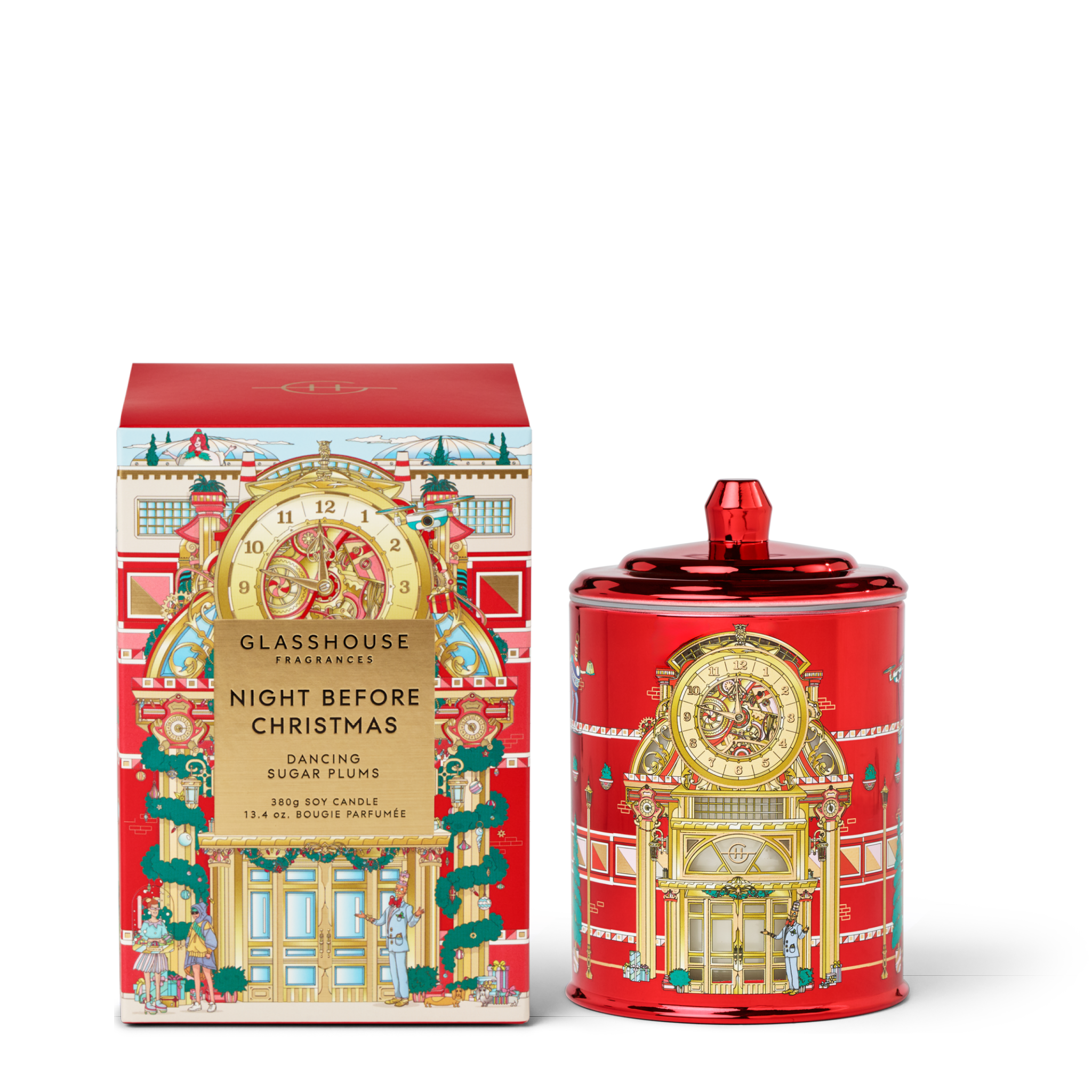 Night Before Christmas Dancing Sugar Plums 380g Triple Scented Soy Candle